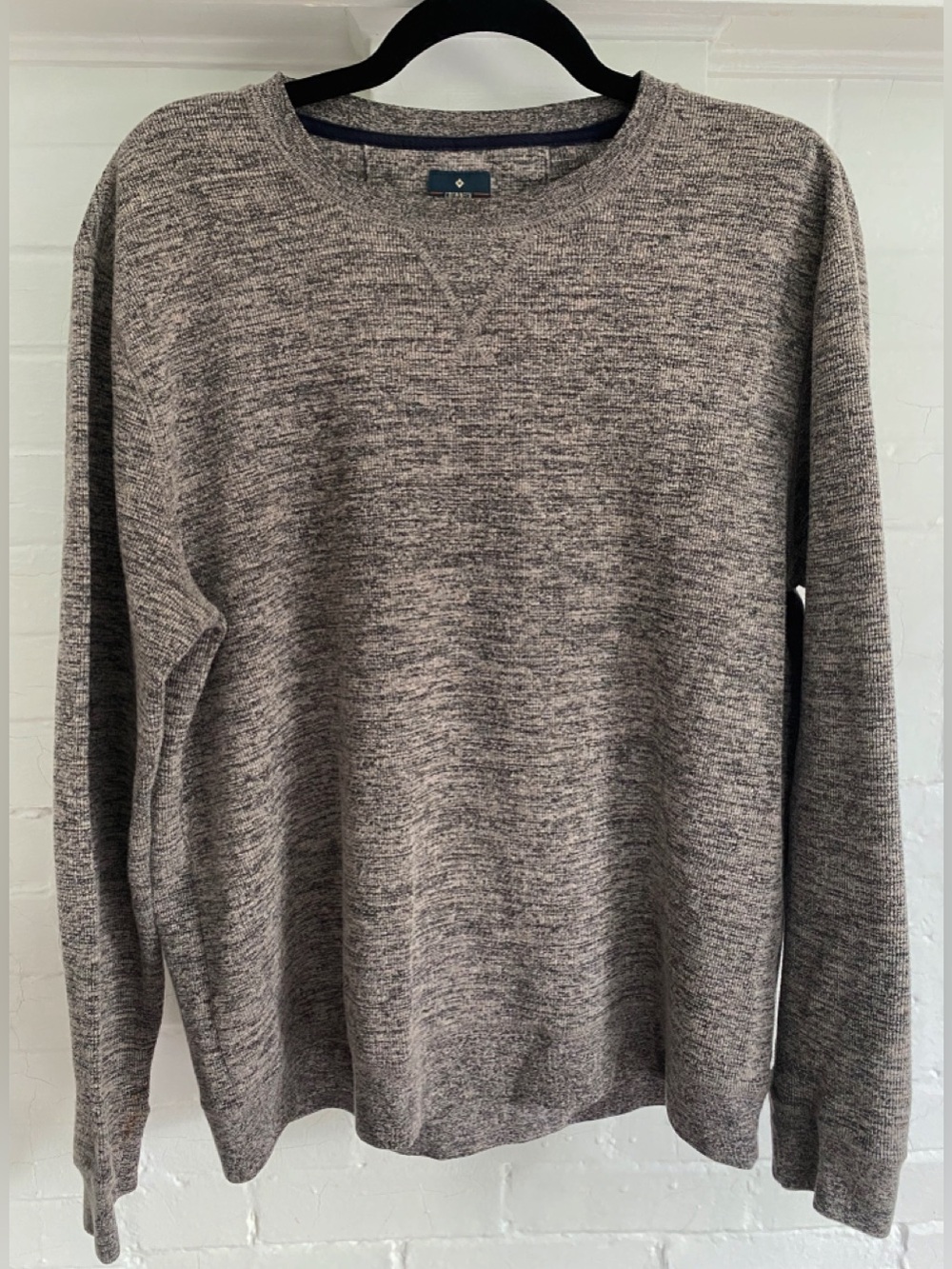 Men's Heather Gray Crewneck Sweater